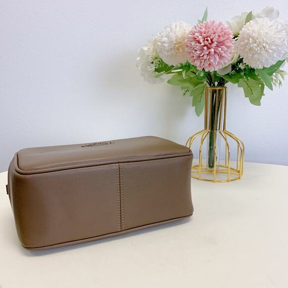 Coach CT776 Satchel Crossbody Bag in Im/Dark Stone - Picture 5 of 9